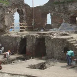 Historical site and ruins in Romania