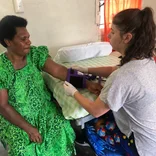Conduct health checks in the community where access to healthcare is limited
