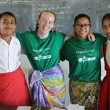 Community Volunteering in a Samoan Village