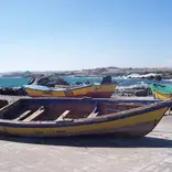 Boats on a beach