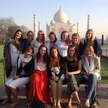Summer Volunteer Group Visiting Agra - Taj Mahal 