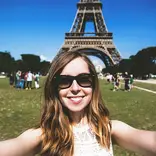 Parisian selfie