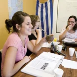 Students in Spanish class in Buenos Aires, Argentina