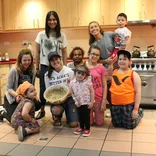 Student volunteers at Ronald McDonald House in Buenos Aires, Argentina