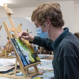 Student art workshop