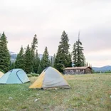 tents at campsite