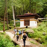 Students in the field