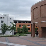 exterior of a Dublin City University building