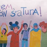 colorful mural of diverse individuals