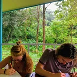 Students studying in Costa Rica