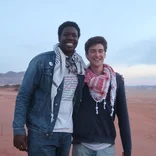 Students in Wadi Rum