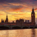 London in the evening