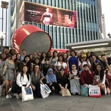 group photo in South Korea