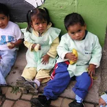 Children at the Kindergarten in Quito