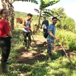 Volunteers at the Nature Conservation Project