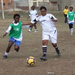 girl football team in Ghana