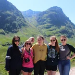 CIS Abroad participants in Stirling, Scotland