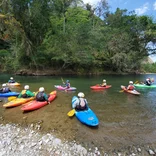 Whitewater kayaking on the Pejibaye River