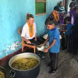 feeding kids
