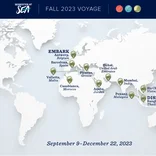 Fall 2023 Voyage Map