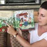 reading book