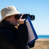 Animal Ecology student at UniSC Sunshine Coast Hervey Bay field trip