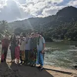 Explore Fijian culture above the water as well as life below