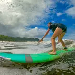 Surfing in Costa Rica