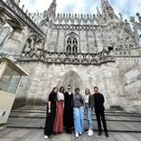 Milan Interns at Duomo