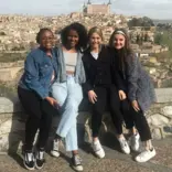 API Madrid students exploring Spain