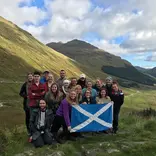 API Scotland students in the Scottish Highlands
