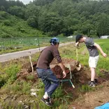 digging