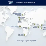 Spring 2026 Voyage Map