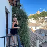 Overlooking beautiful Granada, Spain!