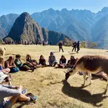 Group Reflection at Machu Picchu