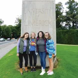 Participants posing at the University of Limerick