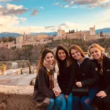 Participants pose for a picture in Spain