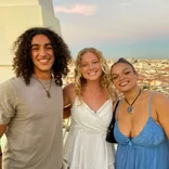 Participants pose in Spain