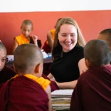 Nepal English Teaching to Monks Volunteers