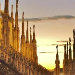 Milan's Duomo at Sunset