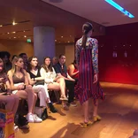 AIFS Abroad students at a fashion show in Italy