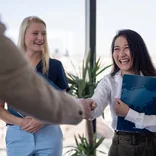 EF student participating in an Internship experience