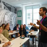EF students prep for official language exams