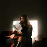 EF students prepping for her exams