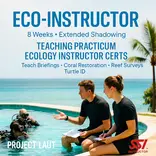 Eco-Instructors poolside debriefing