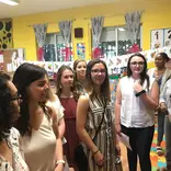 Student Teachers visiting a bilingual school in Alcala de Henares, Madrid. 