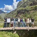 a group of students on a teen travel program