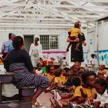Children at school