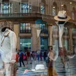 Shop window in Milan