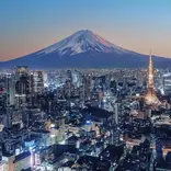 Tokyo and Mount Fuji